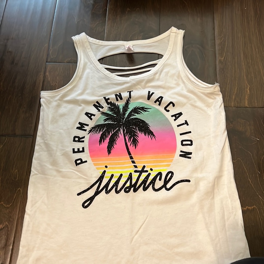 justice tank top